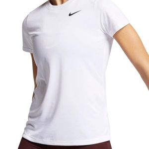 Women’s White Nike Dri Fit T-shirt